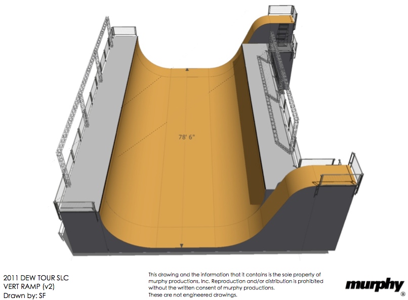 2011 Dew Tour SLC, UT BMX Vert Ramp